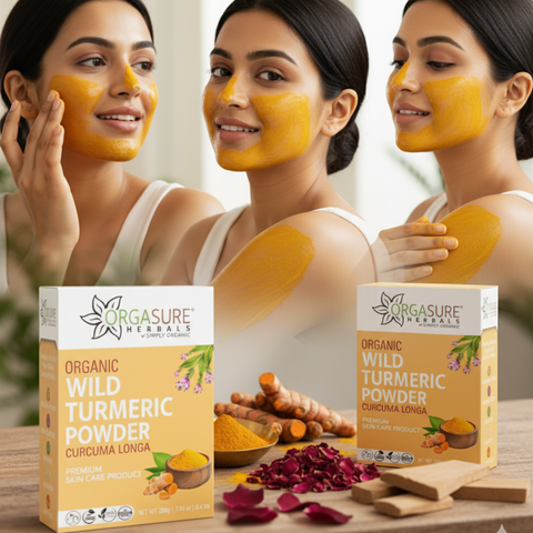 Herbal Wild Turmeric (Amba Haldi) Powder 200gm Herbal Wild Turmeric (Amba Haldi) Powder 200gm