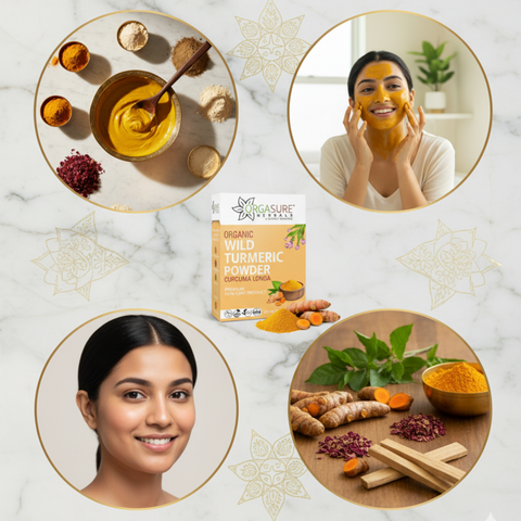 Herbal Wild Turmeric (Amba Haldi) Powder 200gm Herbal Wild Turmeric (Amba Haldi) Powder 200gm
