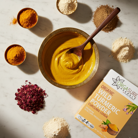 Herbal Wild Turmeric (Amba Haldi) Powder 200gm Herbal Wild Turmeric (Amba Haldi) Powder 200gm