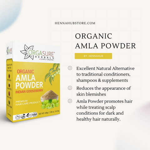 Amla, Reetha, Shikakai, Bhringraj and Hibiscus Powder for Hair Care - Combo Pack of 5 - Each 200g - hennahubstore Amla, Reetha, Shikakai, Bhringraj and Hibiscus Powder for Hair Care - Combo Pack of 5 - Each 200g - hennahubstore