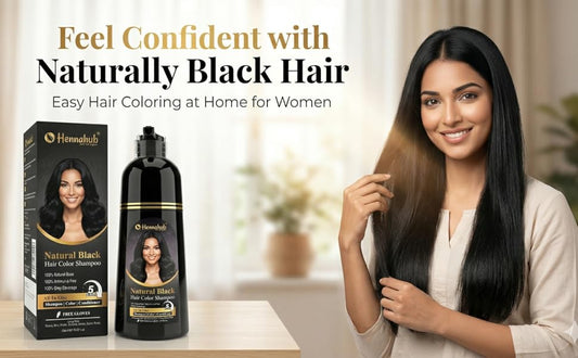 How to Use Natural Black Hair Colour Shampoo for Best Results at Home
