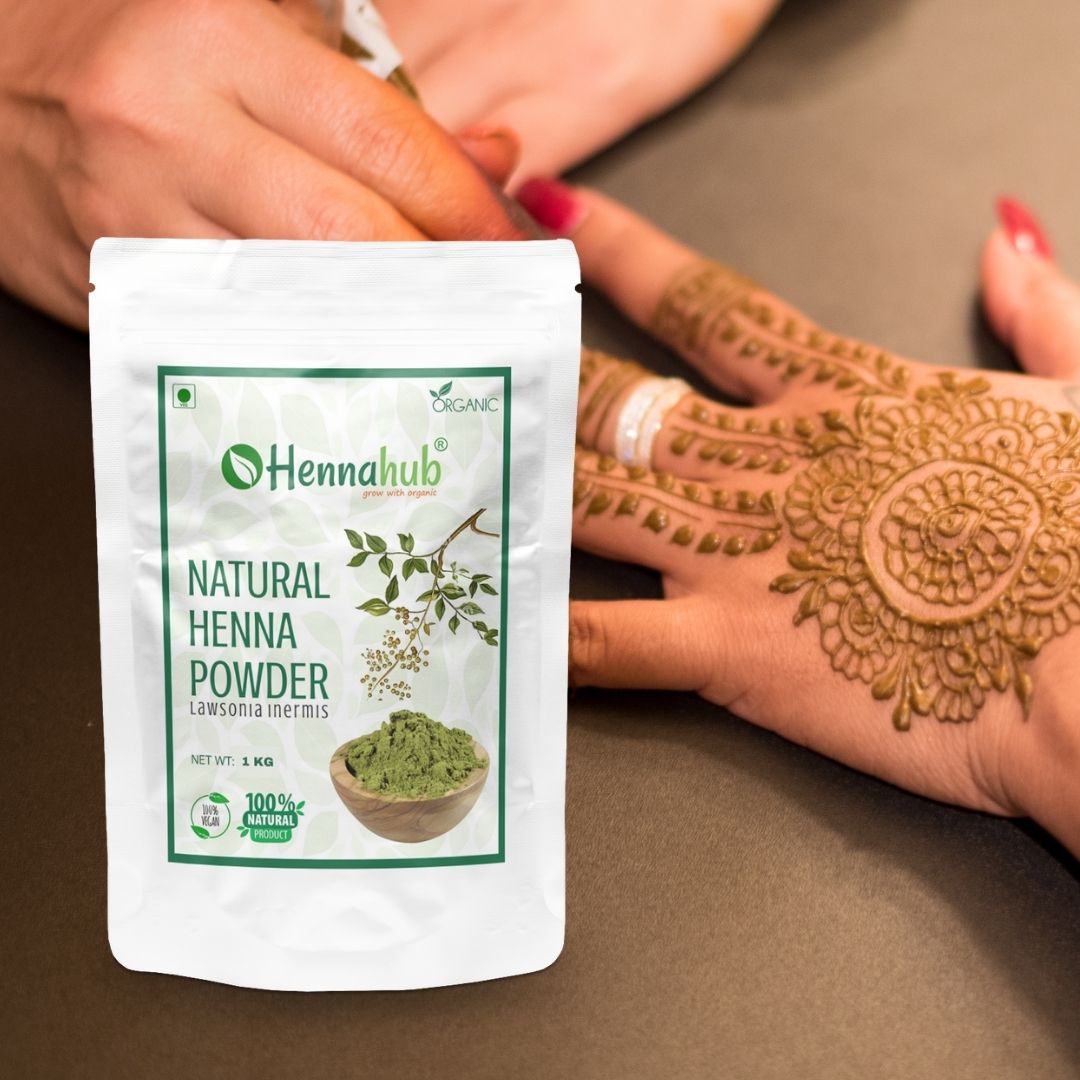Handmade Mehndi Powder from India's Best Leaves |  Finely Sifted Henna Powder 1 Kg Pack
