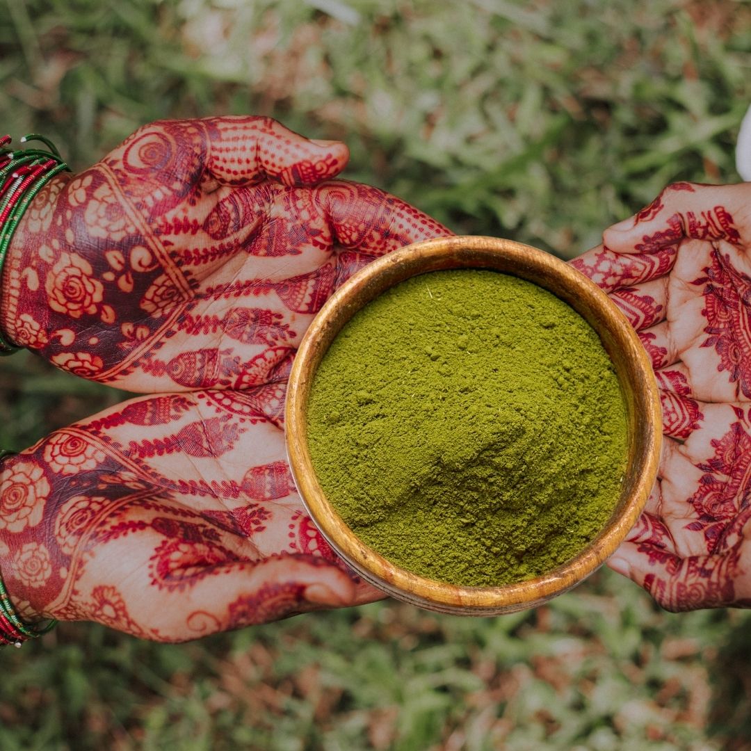 Handmade Mehndi Powder from India's Best Leaves |  Finely Sifted Henna Powder 1 Kg Pack