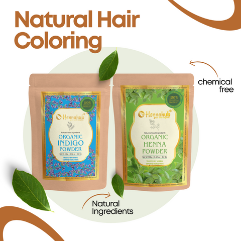 Hennahub Amla, Reetha, Shikakai, Bhringraj Hibiscus, Methi, Henna, Indigo, Neem, Brahmi, Curry Leaves, Jatamansi, Aloevera Powder with IRON BOWL (Combo pack of 13) | Double Filtered 1300g