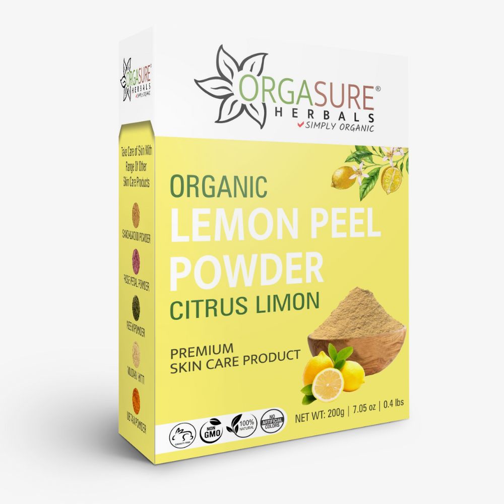 Organic Lemon Peel  Face Cleanser Powder | Citrus limon 200g