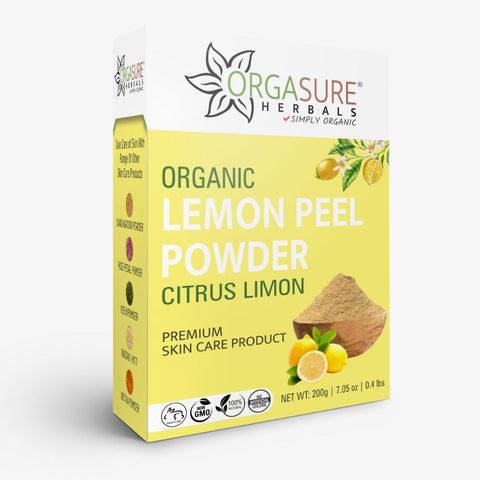 Organic Lemon Peel  Face Cleanser Powder | Citrus limon 200g