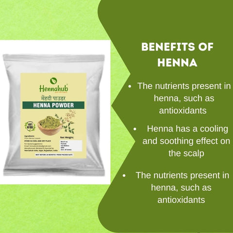 HENNAHUB Natural HAIRCARE POWDER