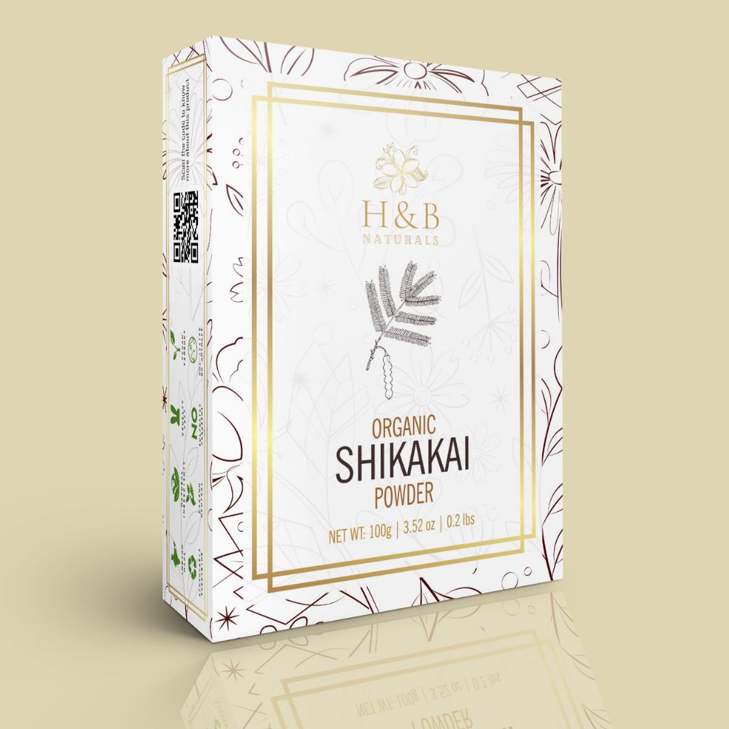 Shikakai Powder for Hair 100gm - hennahubstore