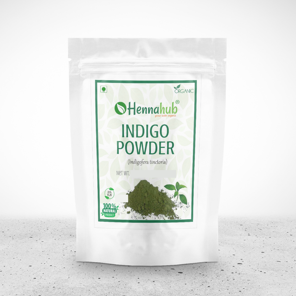 Natural Indigo Powder for Hair Color  1 Kg Pack - hennahubstore