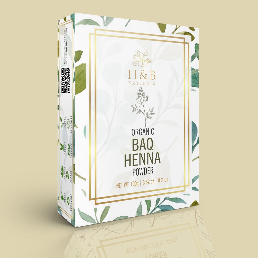 BAQ Henna Powder for Hair 100gm ( Triple Refine) - hennahubstore