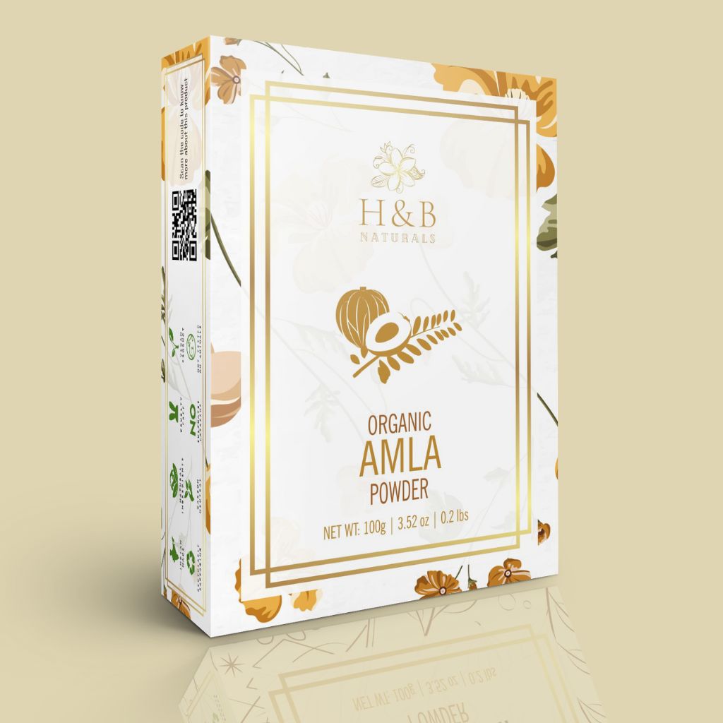 Amla Powder for Hair 100gm - hennahubstore