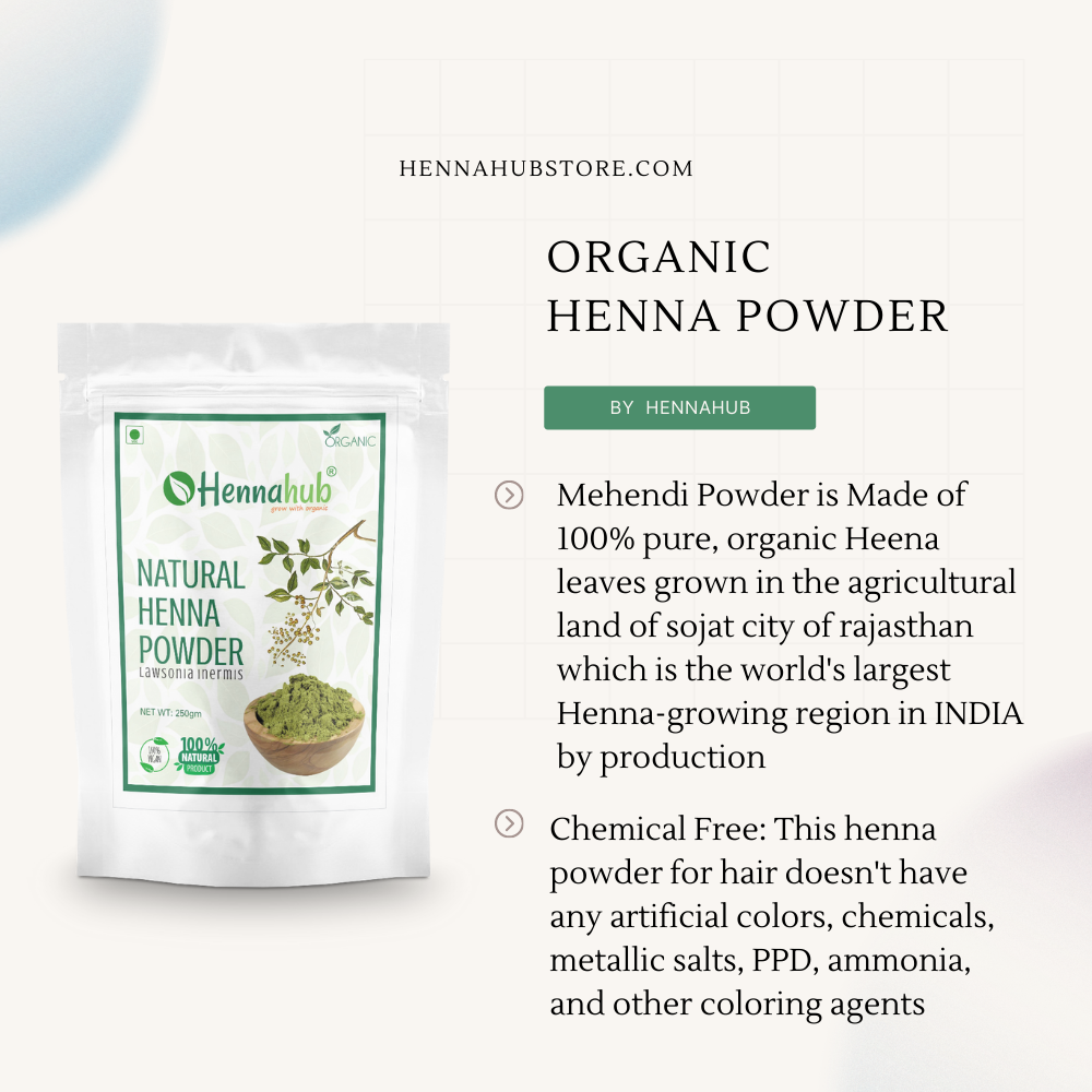 HERBAL Henna Powder with 9 Herbs (Sojat Henna) 1 KG - hennahubstore