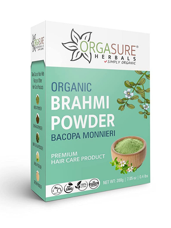 Brahmi Powder for Hair care 200gm - hennahubstore
