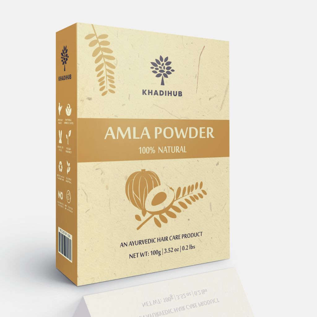 Pure Amla Powder for Haircare 100gm - hennahubstore