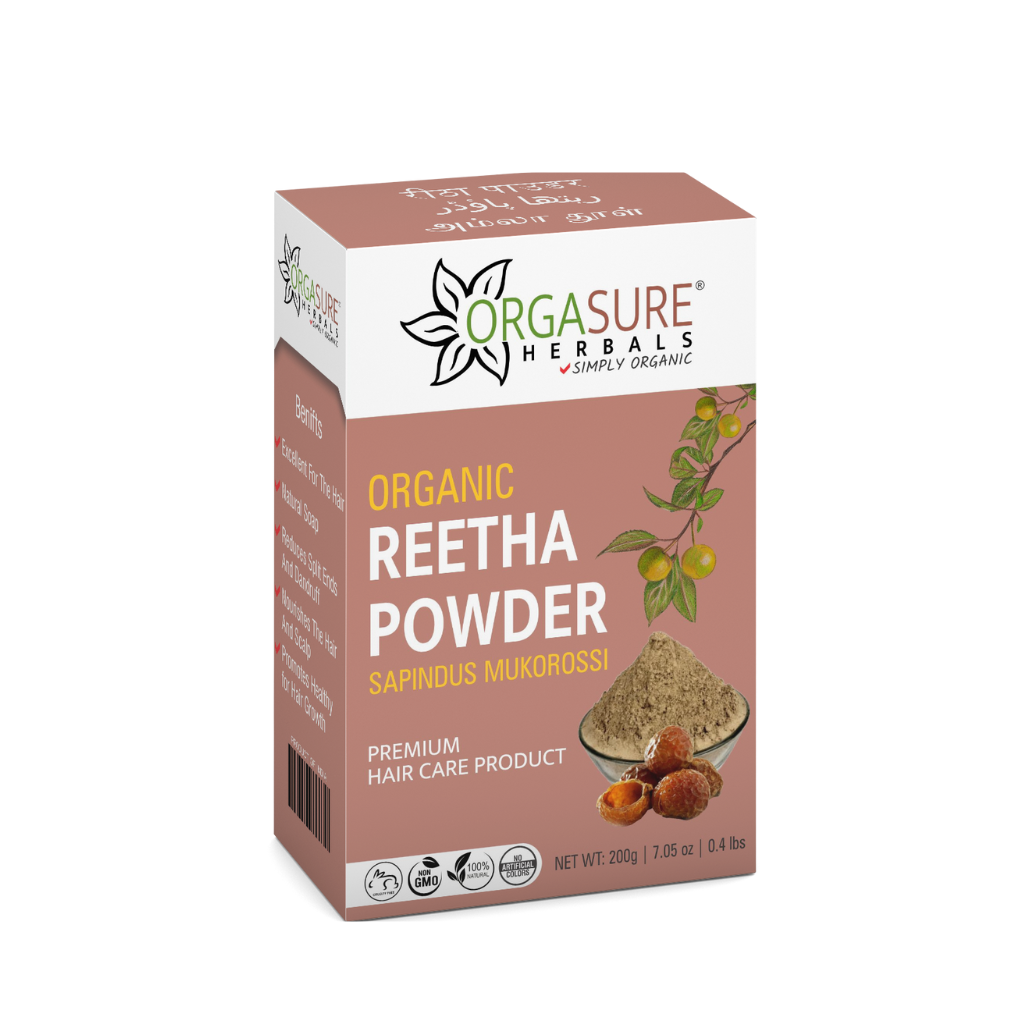Reetha Powder (Aritha / Soapnut ) for Hair Care | 200gm - hennahubstore